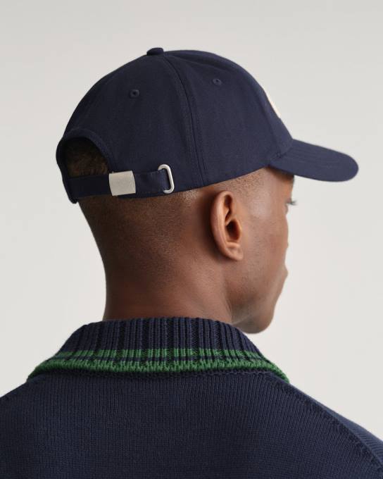 boné gráfico dos eua N424C471 noite azul GANT homens