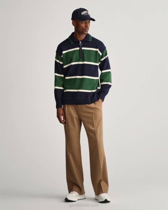 boné gráfico dos eua N424C471 noite azul GANT homens