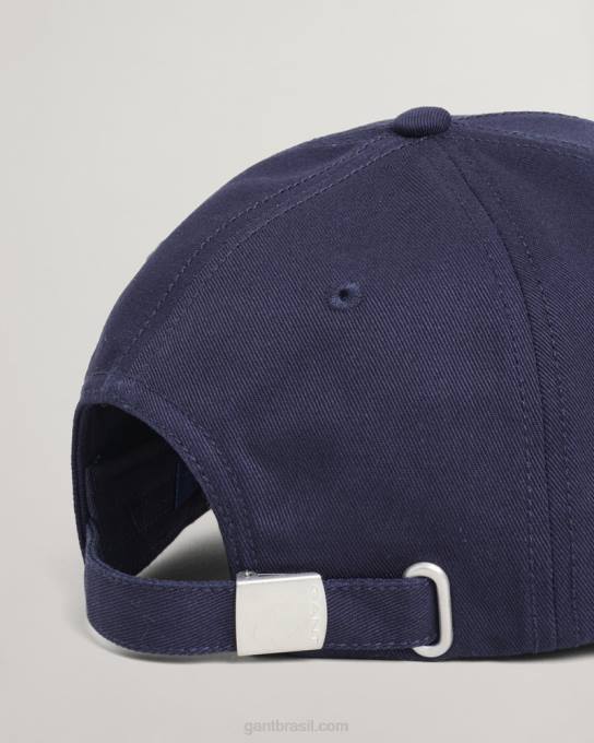 boné gráfico dos eua N424C471 noite azul GANT homens
