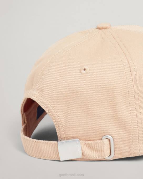 boné gráfico dos eua N424C509 bege avelã GANT homens