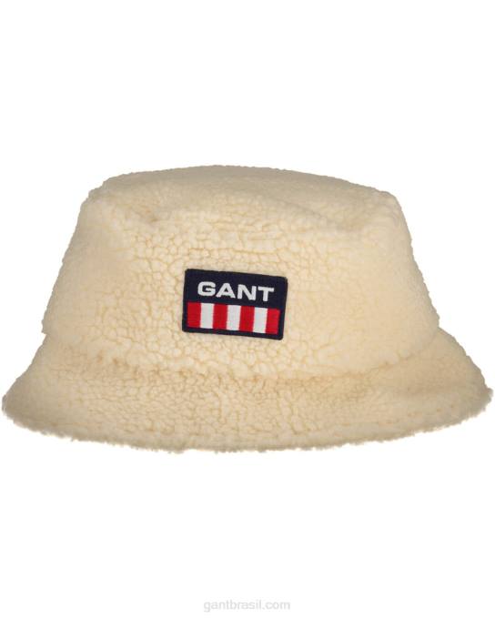 chapéu de balde de pilha N424C486 creme GANT homens
