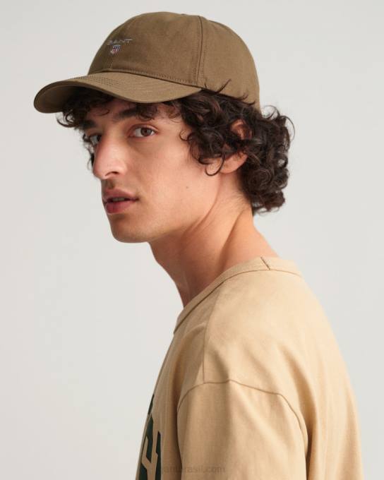 gorro de sarja de algodão N424C487 caçador verde GANT homens