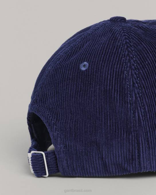 gorro de veludo cotelê N424C481 marinho GANT homens