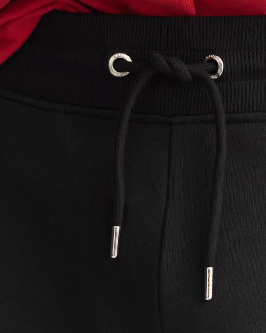 calça de moletom original N424C287 preto GANT homens