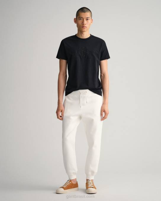 calça de moletom tonal archive shield N424C255 casca de ovo GANT homens