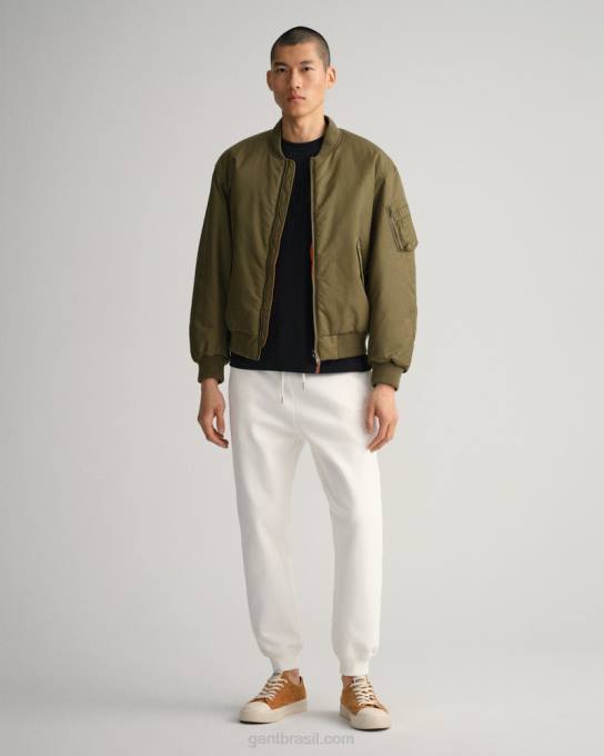 calça de moletom tonal archive shield N424C255 casca de ovo GANT homens