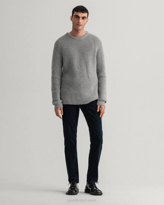 jeans slim fit de veludo hayes N424C418 marinho GANT homens