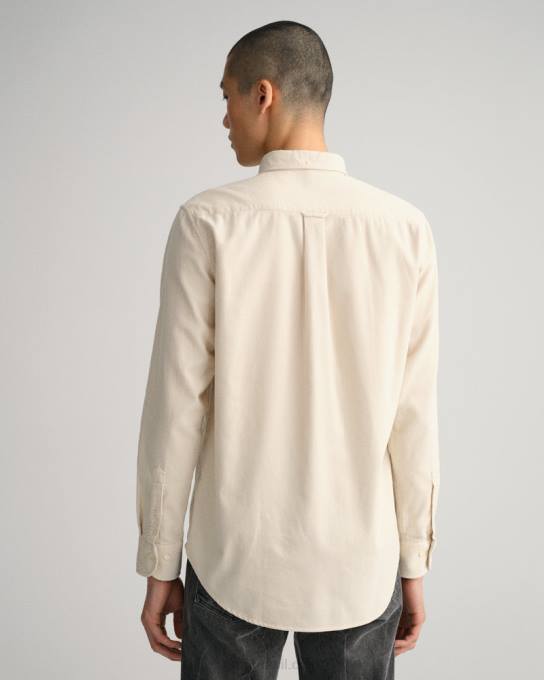 camisa de veludo fit regular N424C52 massa de vidraceiro GANT homens