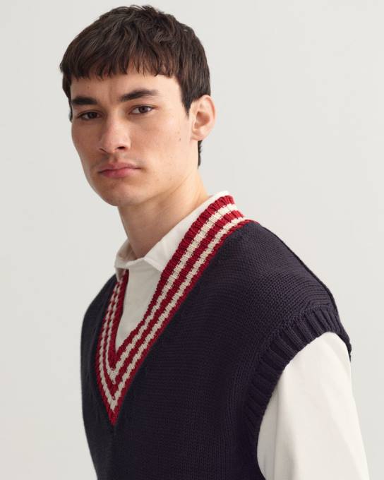 colete grande N424C342 pôr do sol de outono GANT homens