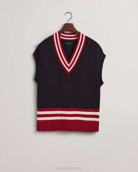 colete grande N424C342 pôr do sol de outono GANT homens