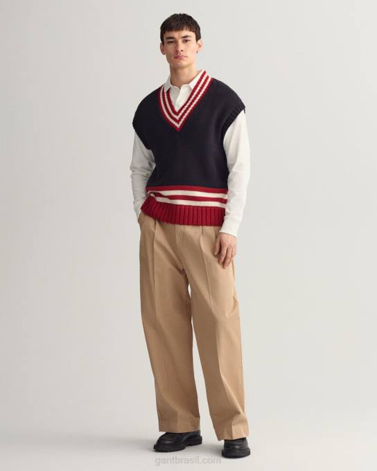 colete grande N424C342 pôr do sol de outono GANT homens