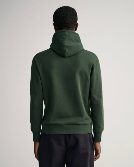 capuz de escudo de arquivo tonal N424C261 tempestade verde GANT homens