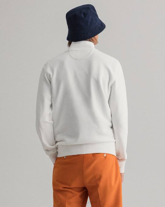 cardigã original com zíper N424C285 casca de ovo GANT homens