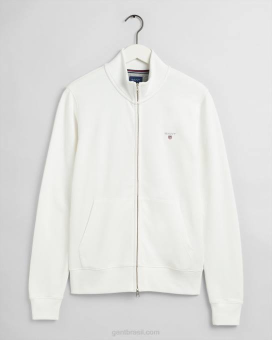 cardigã original com zíper N424C285 casca de ovo GANT homens