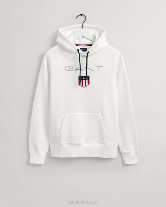 moletom com capuz N424C236 casca de ovo GANT homens