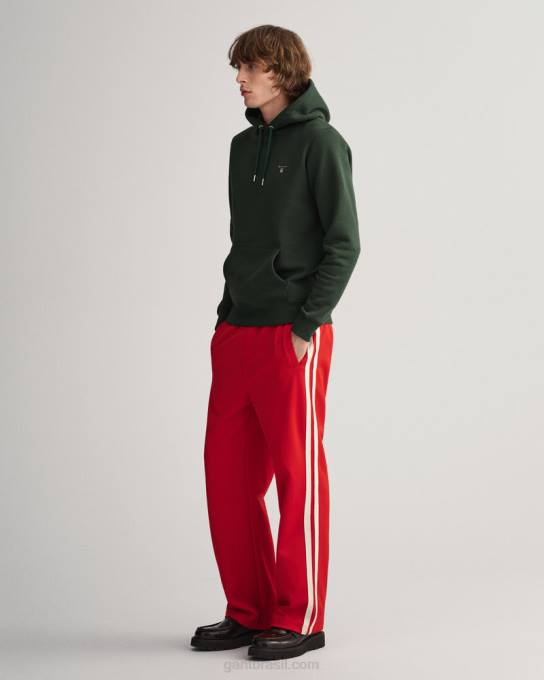 moletom com capuz original N424C248 tempestade verde GANT homens