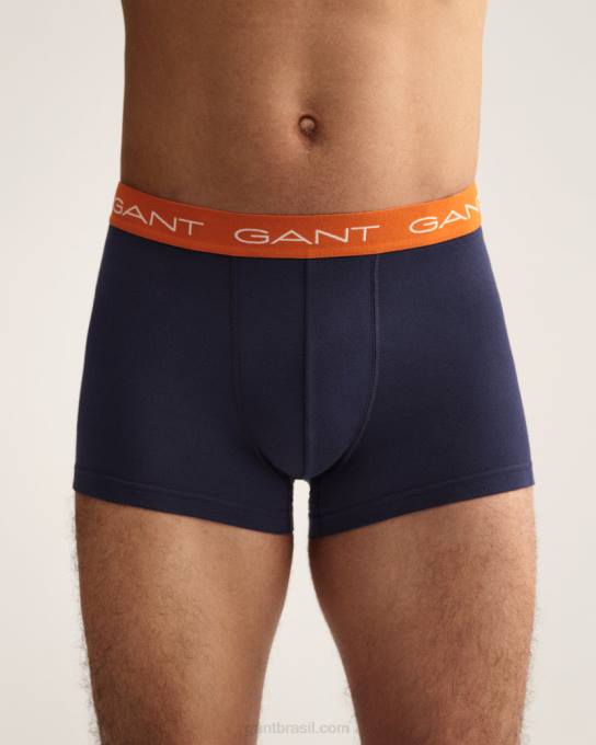 baús de 3 pacotes N424C540 noite azul GANT homens