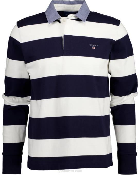 rugger pesado listras originais N424C209 casca de ovo GANT homens