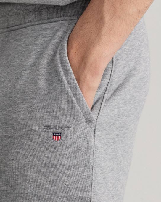 calções de suor originais N424C399 melange cinza GANT homens