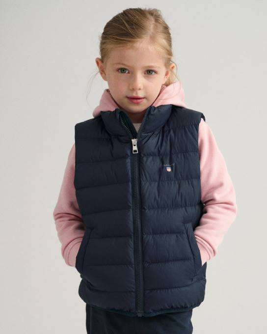 colete infantil N424C869 noite azul GANT juventude