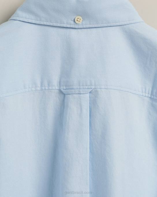 camisa oxford arquivo adolescentes N424C837 capri azul GANT juventude