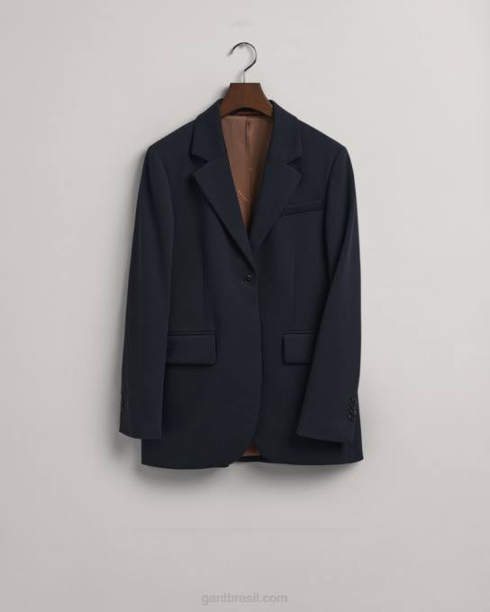 blazer de jérsei N424C757 noite azul GANT mulheres