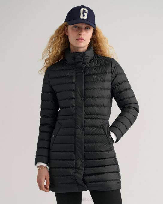 casaco leve N424C761 preto GANT mulheres