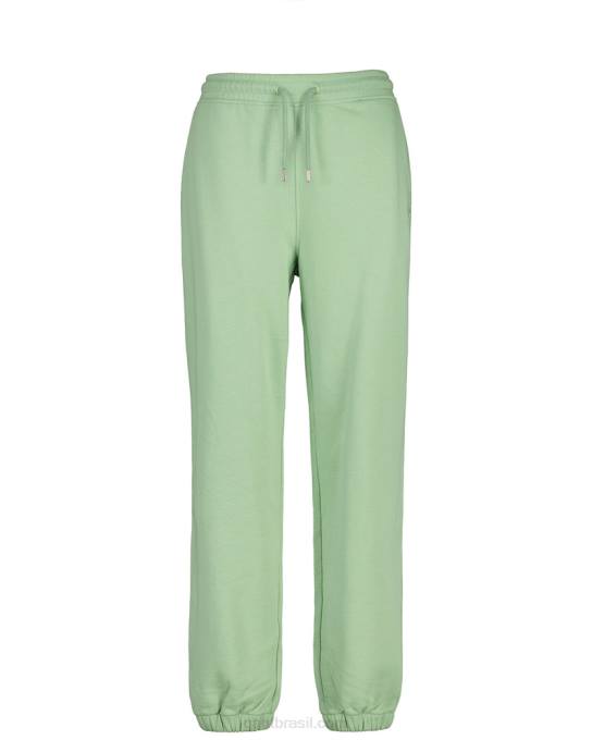 calça de moletom essencial com ajuste relaxado icon g N424C714 eucalipto verde GANT mulheres