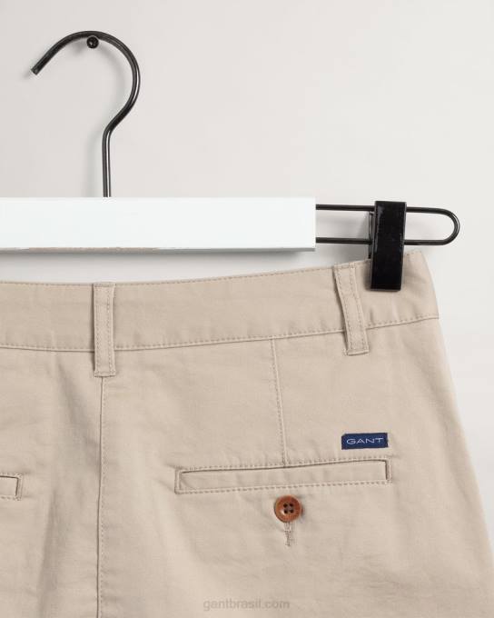 saia chino clássica slim fit N424C652 Areia seca GANT mulheres