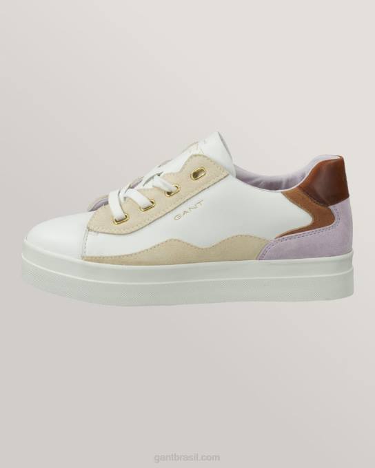 avona N424C780 branco / lavanda GANT mulheres